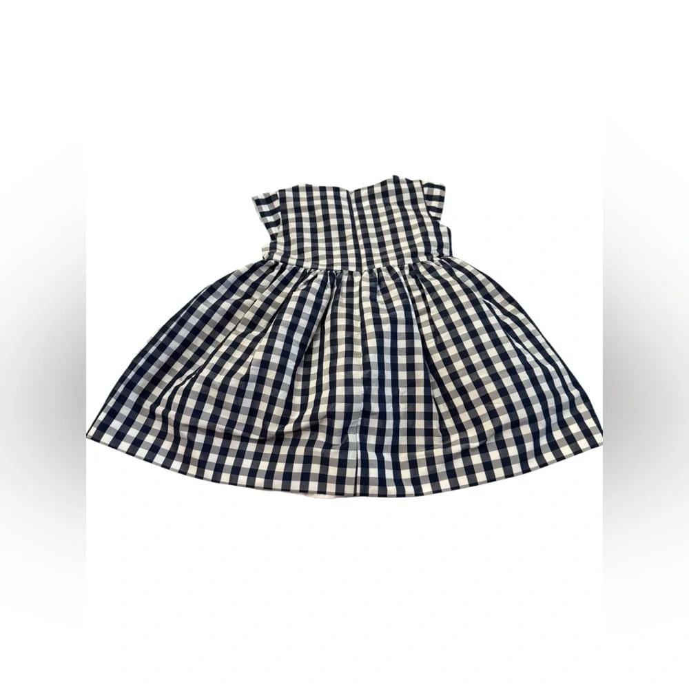 Mayoral Navy Gingham Dress Girls 2T
